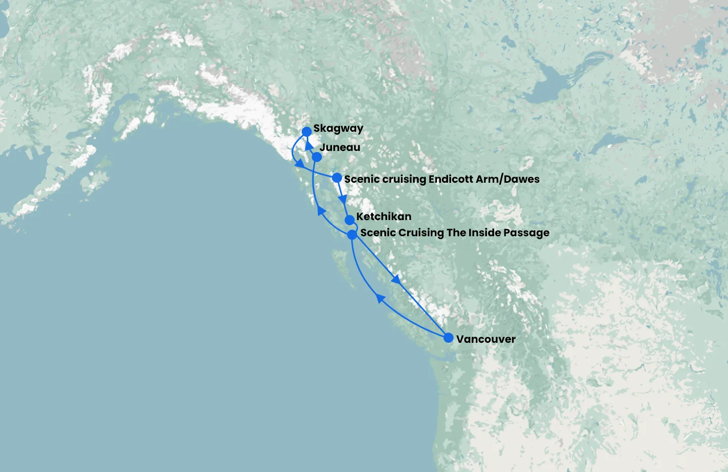 Koningsdam Alaska Explorer : Vancouver to Wilderness